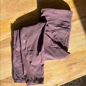 lululemon athletica Deep Plum Leggings